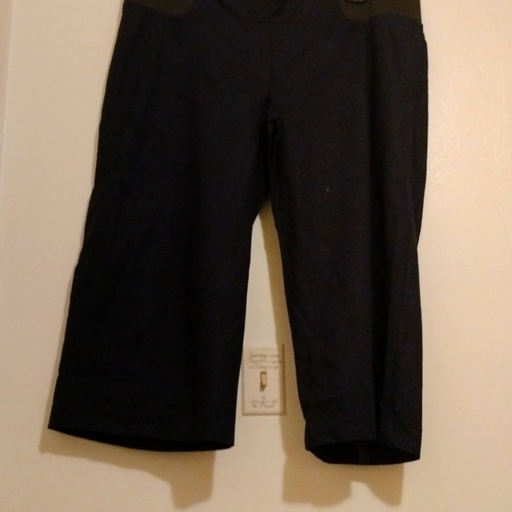 Black Peddle Pusher Pants